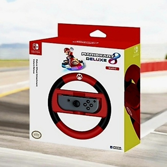 Nintendo Switch Mario Kart 8 Deluxe Wheel - Picture 1 of 10